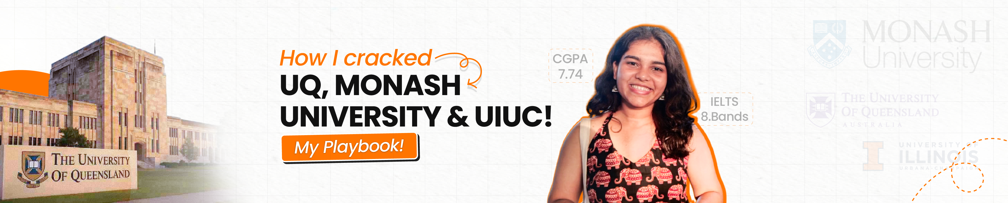 How I Turned 7.74 CGPA into 3 Top MS Admits (UQ, Monash & UIUC)